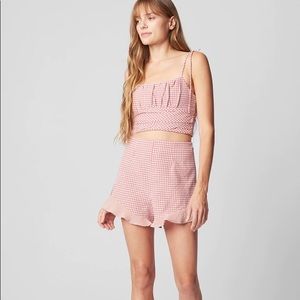 BLANKNYC gingham shorts